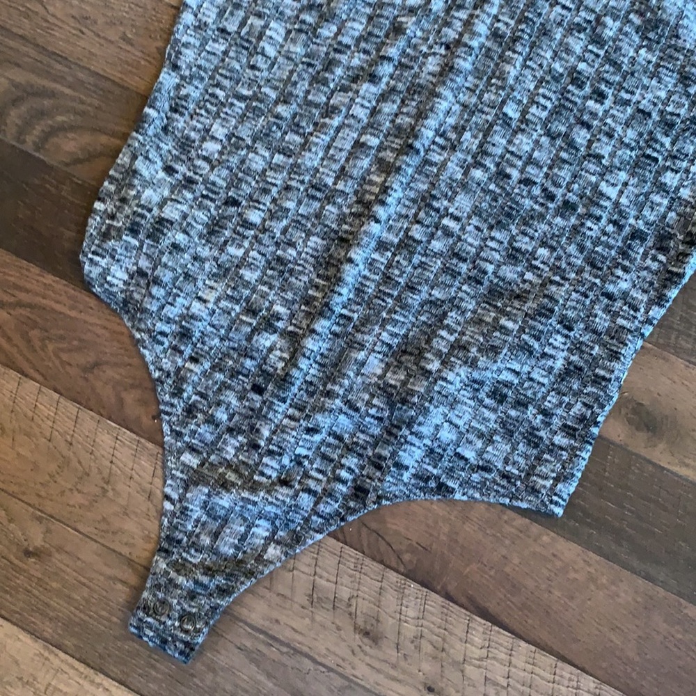 Express Ribbed Bodysuit - Picture 2 of 4